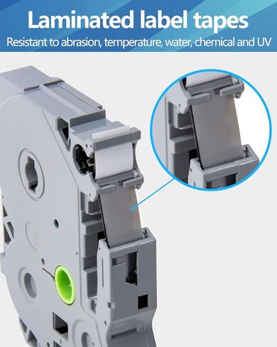 Weemay Compatible 3 Pack TZe-541 Replacement for Brother P-Touch Label Tape 18mm 0.7 Black on Blue 3/4 TZe TZ Tape TZ-541 TZ541 TZe541 for PT-D400AD PT-D610BT PT-D600 PT-D410 Printer, 0.7" x 26.2' in Kuwait