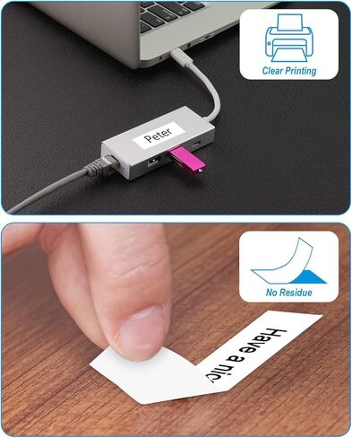 Weemay Compatible 3 Pack TZe-541 Replacement for Brother P-Touch Label Tape 18mm 0.7 Black on Blue 3/4 TZe TZ Tape TZ-541 TZ541 TZe541 for PT-D400AD PT-D610BT PT-D600 PT-D410 Printer, 0.7" x 26.2' in Kuwait