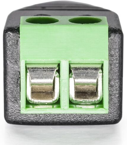 Male Barrel Connector Plug 5.5mm x 2.1mm for CCTV Cameras/Single Color LED Strips Pack of 10 pcs in Saudi Arabia