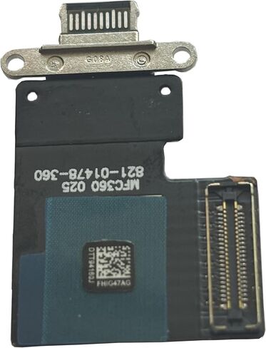 USB Charger Charging Port Dock Connector Flex Cable for iPad Pro 11" 2nd Gen 2020 A2068 A2228 A2230 A2231 (Black) in Saudi Arabia