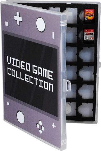 UniKeep Game Case for Nintendo Switch Cartridges - Holds 30 Games Securely in Foam (Yellow) in Kuwait