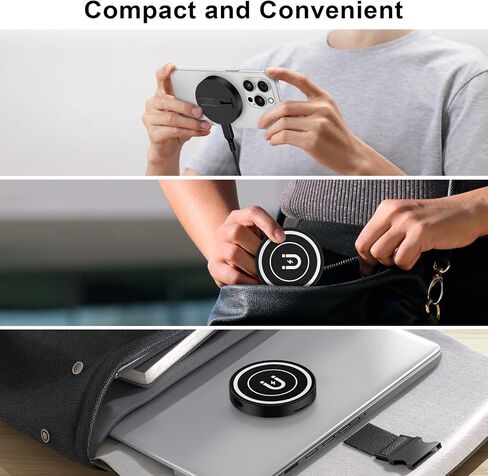 شاحن لاسلكي سريع لهاتف Samsung Android لوحة شحن لهاتف Samsung Galaxy S24 Ultra/S23/S22/S21/S10، شاحن لاسلكي مغناطيسي Magsafe مسند لهاتف iPhone 15 Pro Max Plus/14/13/12 in Kuwait