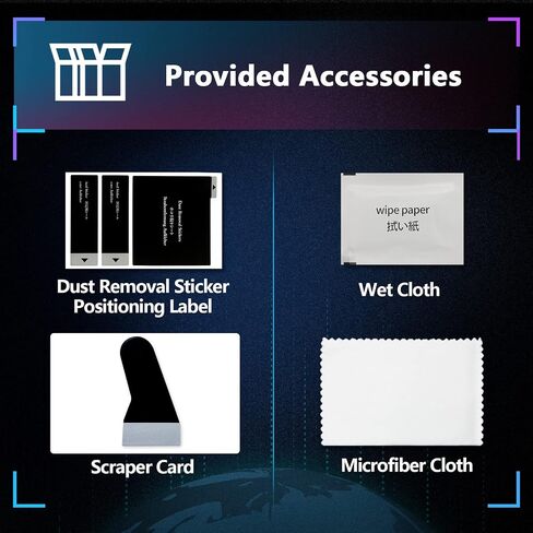 SXCY for 2024 Mazda CX-90/2025 CX-70 Accessories for 2024 Mazda CX90 2025 CX70 Touch Display Screen Protector 12.3 Inch[2PCS Nano Soft][With Hole] in Kuwait