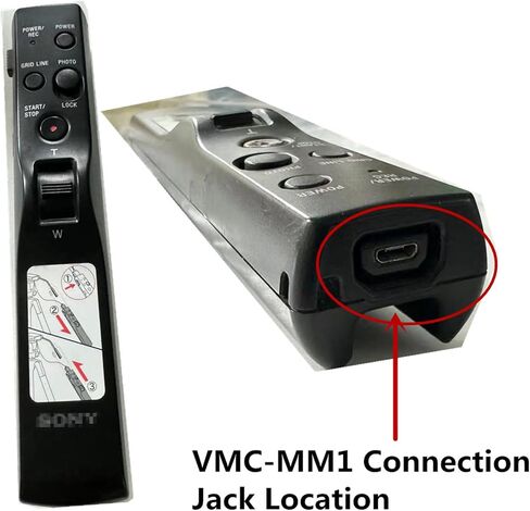 كابل توصيل متعدد الأطراف VMC-MM1 إلى LANC 2.5 مم 5 متر يستبدل كابل Sony VMC-MM1، لملحقات الكاميرا RM-VPR1 Remote/VCT-VPR1/10 كابل تحرير مقبض حامل ثلاثي القوائم (VMC-LANC/2.5 5M) in Kuwait
