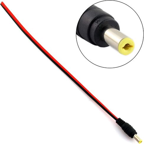 E-outstanding 10PCS Male Plug DC Power Pigtail Cable Jack Connector,CCTV Security Camera Adapter Plug in Saudi Arabia