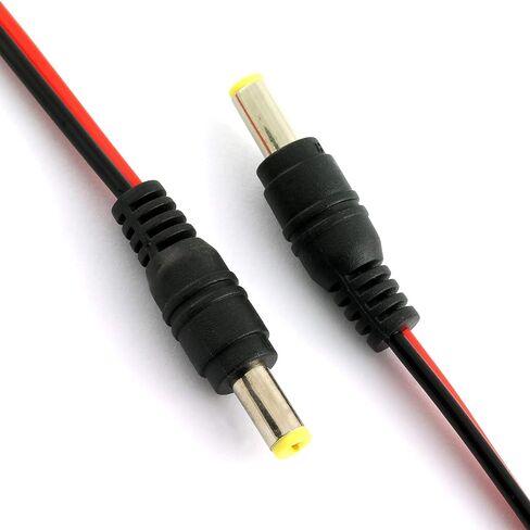 E-outstanding 10PCS Male Plug DC Power Pigtail Cable Jack Connector,CCTV Security Camera Adapter Plug in Saudi Arabia
