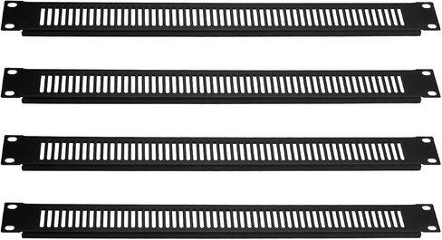 1U 1 Pack Vertical Vented Blank Panel for 19-inch Server Rack Cabinet or Enclosure, Metal Rack Mount Filler Panel (1U 1PACK Vertical Vented) in Saudi Arabia