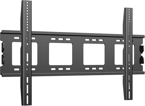 Fixed TV Wall Mount for 50-120＂LED LCD OLED Flat Curved Screen TVs, Low Profile TV Mount VESA Up to 900x600mm Weight Capacity 275lbs, 80 85 90 95 100 Inch Low Profile Wall Mount TV Bracket in Kuwait