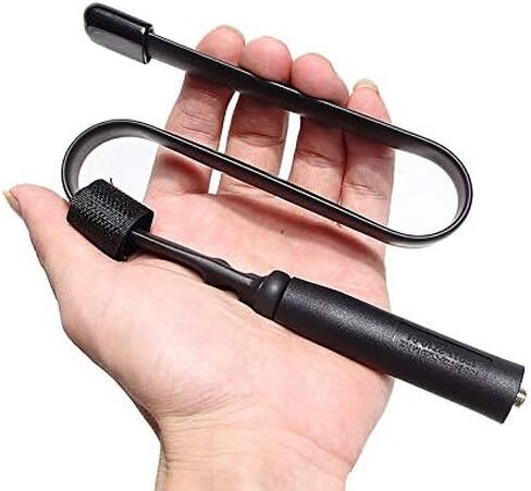 ABBREE SMA-Male Dual Band 144/430Mhz Foldable Tactical Antenna for Yaesu FT-70DR,FT-2DR/3DR,FT-270R Wouxun TYT MD-380 Two Way Radio in Kuwait