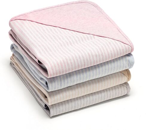 Anti-Radiation Baby Blanket 30" x 35" Protective Belly Pregnancy Baby New Born Blanket 5G EMF Protection Blanket Anti-Radiation Pregnancy Protection, 100% Organic Cotton (Blue Strips) in Saudi Arabia