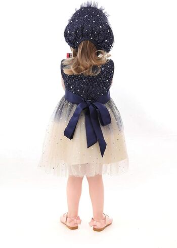 Glamulice Baby Flower Girls Sparkle Tulle Ombre Tutu Dress Baptism Christening Outfit Special Occasion Birthday Dresses in Saudi Arabia