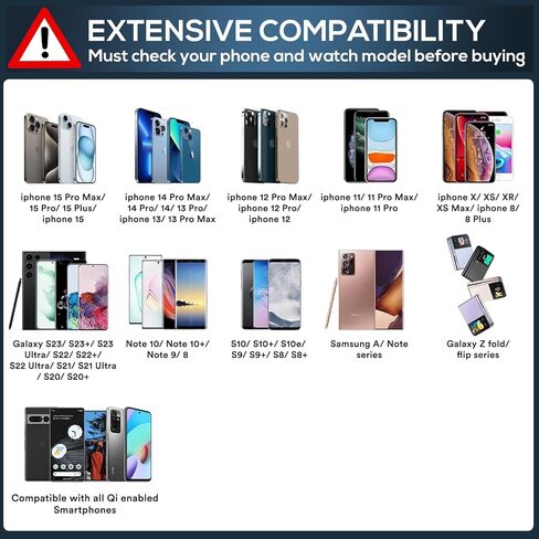 لوحة ماوس شحن لاسلكية - لوحة ماوس ألعاب شحن لاسلكي مقاس 12 بوصة × 35.5 بوصة لهاتف iPhone 15/15 Pro Max/15 Plus iPhone 14/13/12/11 - حصيرة مكتب شحن لاسلكي مع 10 ألوان إضاءة خلفية للاعبين in Saudi Arabia