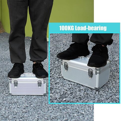 GLOTRENDS B12 12-slot Cell Phone Storage Box, Portable Design for Carrying and Transportation, IP65 Water Resistant, Cell Phone Organizer and Protective Box in Saudi Arabia