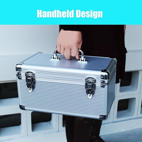 GLOTRENDS B12 12-slot Cell Phone Storage Box, Portable Design for Carrying and Transportation, IP65 Water Resistant, Cell Phone Organizer and Protective Box in Saudi Arabia