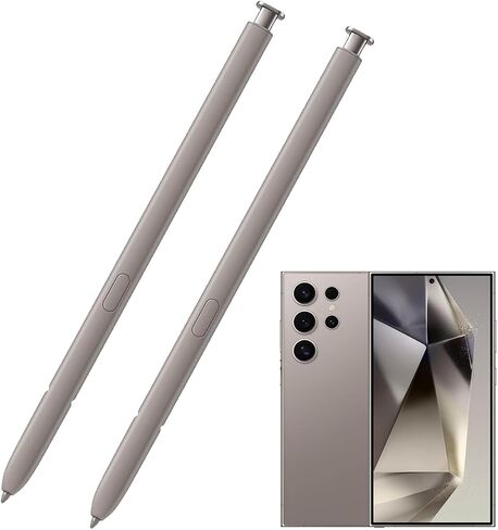 2 Pack Galaxy S24 Ultra S Pen Replacement for Samsung Galaxy S24 Ultra Stylus Pen withoutBluetooth,Galaxy S24 Ultra Replacement Pen for Samsung Galaxy S24 Ultra S Pen EJ-PS928BYEGUS(DarkGray) in Saudi Arabia