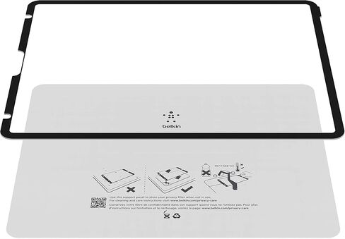 Belkin iPad Pro Screen Protector for iPad Pro 11" (iPad Pro Privacy Screen Protector, Removable + Reusable) iPad Pro 11" Screen Protector, Clear (OVA010zz) in Saudi Arabia