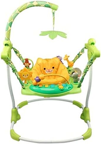 كريتيف بيبي - سترة سفاري للأطفال مع أكثر من 10 أنشطة، ألعاب حسية وخفيفة - معتمدة من JPMA، مع أقدام مطاطية مبطنة - ارتفاع قابل للتعديل in Kuwait