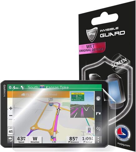 IPG For Garmin dezl OTR1000 10 inch GPS Truck Navigator Screen Protector Invisible Ultra HD Clear Film Anti Scratch Skin Guard - Smooth/Self-Healing/Bubble -Free for otr1000 in Saudi Arabia