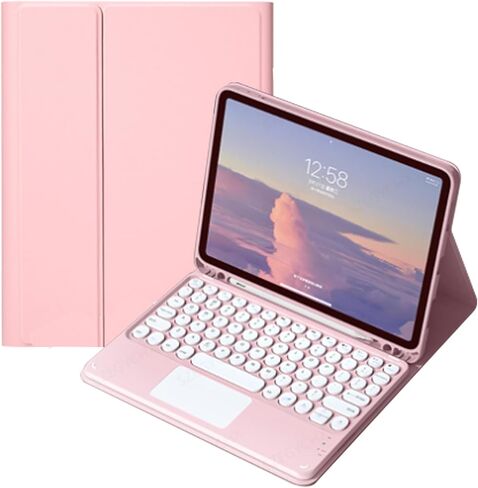 Keyboard Case with Touchpad for iPad Pro 13-inch (M4) 2024, Smart Keyboard Folio Cover with Pencil Holder, Multi-Touch Trackpad, Detachable Keyboard for iPad Pro13 inch (2024), Purple in Saudi Arabia