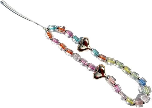 Phone Charms Colorful Ice Cube Design Cell Phone Charms for Phone Case Cute Phone Chain Decor Accessories for Earbuds, Bags in Kuwait
