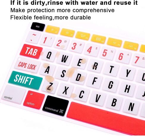 غطاء لوحة المفاتيح الرقمية السيليكون الرقيق للغاية بالحجم الكامل من السيليكون لجهاز iMac Magic Keyboard مع لوحة مفاتيح رقمية MQ052LL/A A1843 2017 2018 إصدار US Layout (Ombre Coffee) in Kuwait