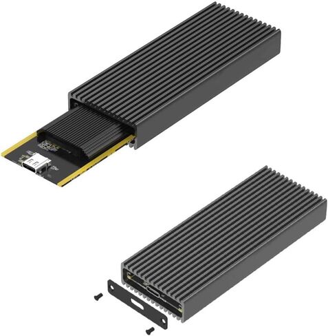 جاكوبس بارتس 10 جيجابت في الثانية M.2 NVMe USB 3.1 SSD الضميمة نوع C محول حافظة محرك خارجي JMS583 in Saudi Arabia