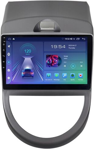ASURE راديو ستيريو للسيارة مقاس 9 بوصة مع Carplay لاسلكي Android ترقية تلقائية لكيا سول 2008-2012، 4Core 2G+32G نظام Android GPS Navigation Head Unit، 1280x800 HD شاشة تعمل باللمس مشغل فيديو الوسائط المتعددة in Saudi Arabia