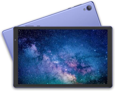 10 Inch Tablet Android 14 Tablet PC, Tablets with 32GB ROM 512GB Expand, Quad Core Processor, WiFi 6, 10.1'' IPS HD Display, 6000mAh Battery, Dual Camera,Type C (Black) in Saudi Arabia