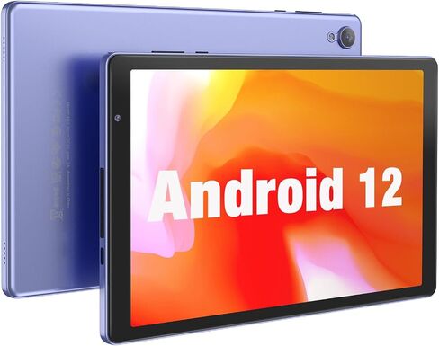 تابلت 10 بوصة Android 12، أجهزة لوحية مع ذاكرة وصول عشوائي 32 جيجابايت وذاكرة وصول عشوائي 2 جيجابايت وذاكرة وصول عشوائي 512 جيجابايت قابلة للتوسيع، معالج رباعي النواة، واي فاي 6، شاشة IPS HD مقاس 10.1 بوصة، بطارية 6000 مللي أمبير في الساعة، كاميرا مزدوجة، in Saudi Arabia