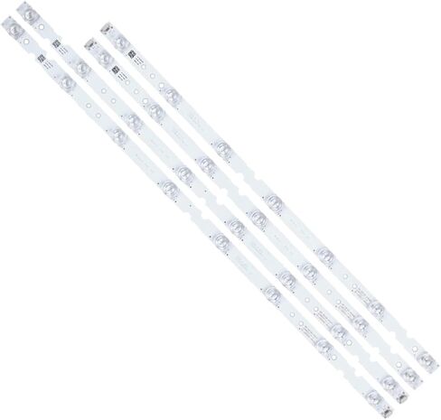 شرائط إضاءة خلفية LED لتلفزيونات 55 بوصة 55S421 55S423 55S425 55HR330M08A2 55HR330M07A2 55HR330M07B2 55U3800C 4C-LB5508-HR02J 4 قطع in Saudi Arabia