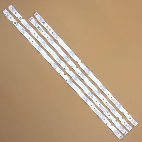 شرائط إضاءة خلفية LED لتلفزيونات 55 بوصة 55S421 55S423 55S425 55HR330M08A2 55HR330M07A2 55HR330M07B2 55U3800C 4C-LB5508-HR02J 4 قطع in Saudi Arabia
