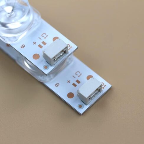 شرائط إضاءة خلفية LED لتلفزيونات 55 بوصة 55S421 55S423 55S425 55HR330M08A2 55HR330M07A2 55HR330M07B2 55U3800C 4C-LB5508-HR02J 4 قطع in Saudi Arabia