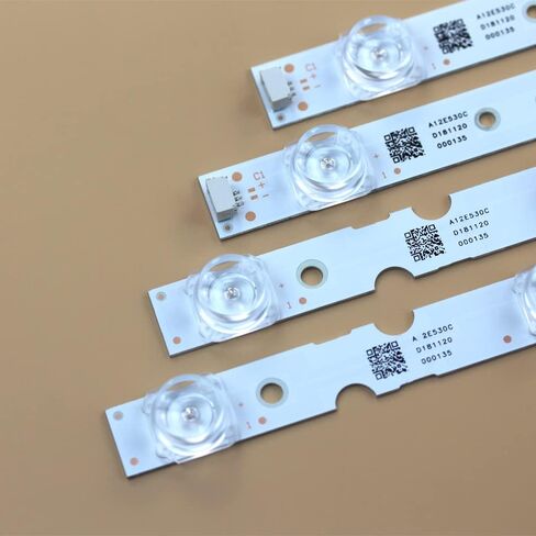 شرائط إضاءة خلفية LED لتلفزيونات 55 بوصة 55S421 55S423 55S425 55HR330M08A2 55HR330M07A2 55HR330M07B2 55U3800C 4C-LB5508-HR02J 4 قطع in Saudi Arabia
