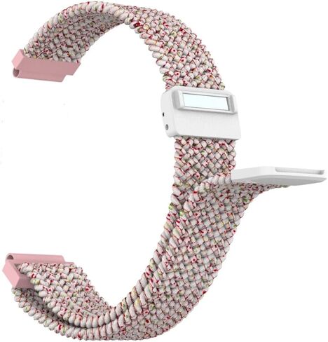 Braided Nylon band Compatible with Garmin vivofit 4 Activity Tracker Replacement Watchband with Metal Case Medium in Kuwait