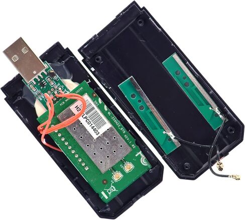 Deal4GO RT3572 802.11n 300Mbps محول USB لاسلكي ثنائي النطاق لـ Ralink RT3572L Samsung TV WIS12ABGNX WIS12ABG (إصدار عام) أسود in Saudi Arabia