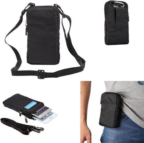 Universal Cell Phone Purse Multipurpose Waist Pack Bag for Outdoor Sports Moblie Phone Carrying Cases Belt Bag Pouch for iPhone X/8/7/6/6S Plus Samsung Galaxy Series Phones Under 6.3'' from WaitingU in Saudi Arabia