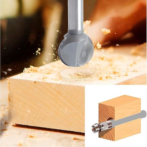 لقمة توجيه نهاية الكرة الأخدود 1/2 بوصة، قطر القطع. 1-1/8 بوصة، ارتفاع القطع 1 بوصة، لقم مائلة من الكربيد لنحت/حفر قنوات الأنابيب والكابلات in Kuwait