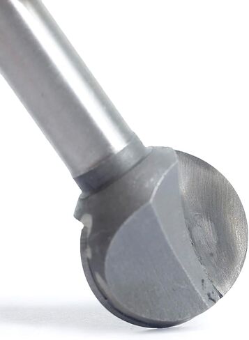 لقمة توجيه نهاية الكرة الأخدود 1/2 بوصة، قطر القطع. 1-1/8 بوصة، ارتفاع القطع 1 بوصة، لقم مائلة من الكربيد لنحت/حفر قنوات الأنابيب والكابلات in Kuwait