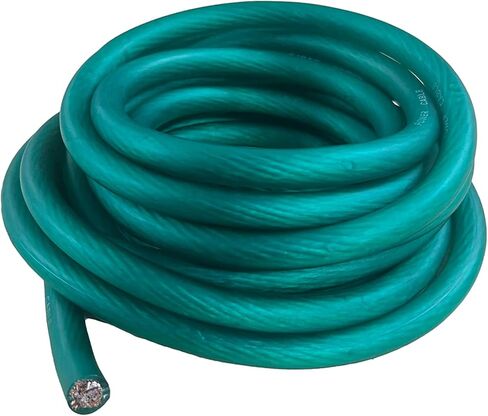 IMC Audio 1/0 Gauge CCA Power Green Wire Cable (50ft Green) Battery Cable Wire, Automotive, Car Audio Speaker Home Stereo System, RV Trailer, Amp Wiring 0 Guage Power Wire Cable 0 Car Audio… in Saudi Arabia
