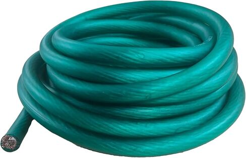 IMC Audio 1/0 Gauge CCA Power Green Wire Cable (50ft Green) Battery Cable Wire, Automotive, Car Audio Speaker Home Stereo System, RV Trailer, Amp Wiring 0 Guage Power Wire Cable 0 Car Audio… in Saudi Arabia