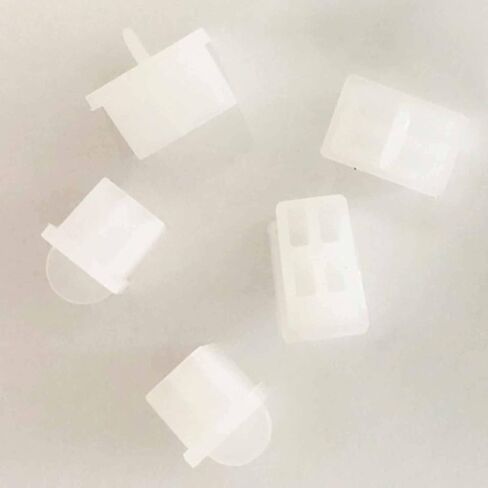 10pcs SFP Port Anti Dust Cover Cap SFP Dustproof Plug Soft Silicone Protector,Dust and Moisture Proof, Protect Ports,for Ethernet Switch Router and Network Interface (Transparent) in Saudi Arabia