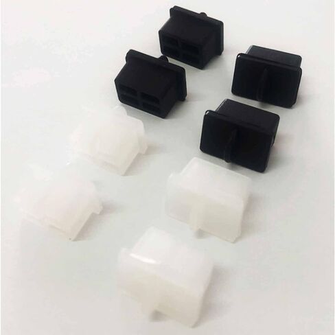 10pcs SFP Port Anti Dust Cover Cap SFP Dustproof Plug Soft Silicone Protector,Dust and Moisture Proof, Protect Ports,for Ethernet Switch Router and Network Interface (Transparent) in Saudi Arabia