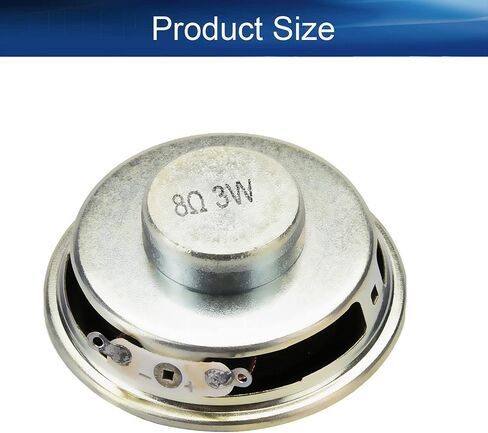 Fielect DIY Magnetic Speaker 3W 8 Ohm 50mm Diameter Round Shape Replacement Loudspeaker 1pcs in Saudi Arabia