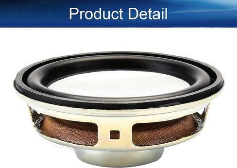 Fielect DIY Magnetic Speaker 3W 8 Ohm 50mm Diameter Round Shape Replacement Loudspeaker 1pcs in Saudi Arabia