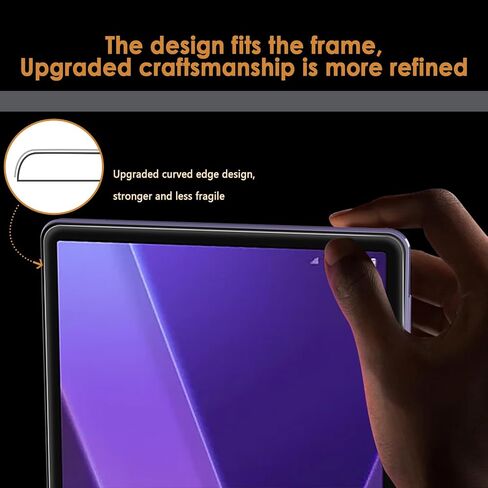 واقي شاشة مكون من عبوتين متوافق مع الكمبيوتر اللوحي VORTEX T10M Pro مقاس 10.1 بوصة/Tab10 مقاس 10.1 بوصة، [وضوح عالي الدقة] [9 صلابة] استبدال الزجاج المقوى للكمبيوتر اللوحي VORTEX T10M Pro/Tab10 مقاس 10.1 بوصة in Saudi Arabia