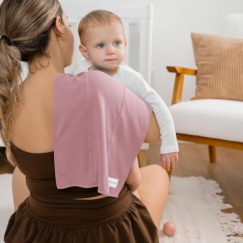 مرايل أطفال من الموسلين وأقمشة التجشؤ من كومفي كابز، 6 قطع مجمعة in Kuwait