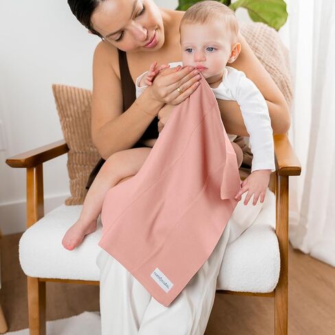 مرايل أطفال من الموسلين وأقمشة التجشؤ من كومفي كابز، 6 قطع مجمعة in Kuwait