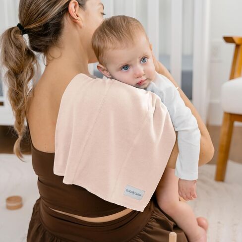 مرايل أطفال من الموسلين وأقمشة التجشؤ من كومفي كابز، 6 قطع مجمعة in Kuwait