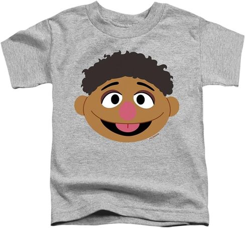 Popfunk Classic Sesame Street Character Faces Collection Unisex Toddler T Shirt in Saudi Arabia