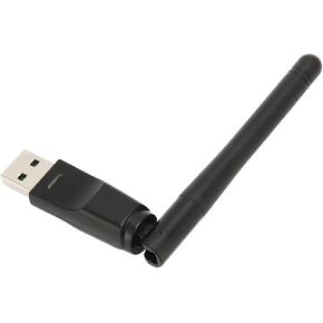 MT7601 USB WiFi Adapter USB WiFi Antenna, Computer WiFi Adapter USB Network Adapter WiFi with Integrated Antenna for Windows Desktop Laptop